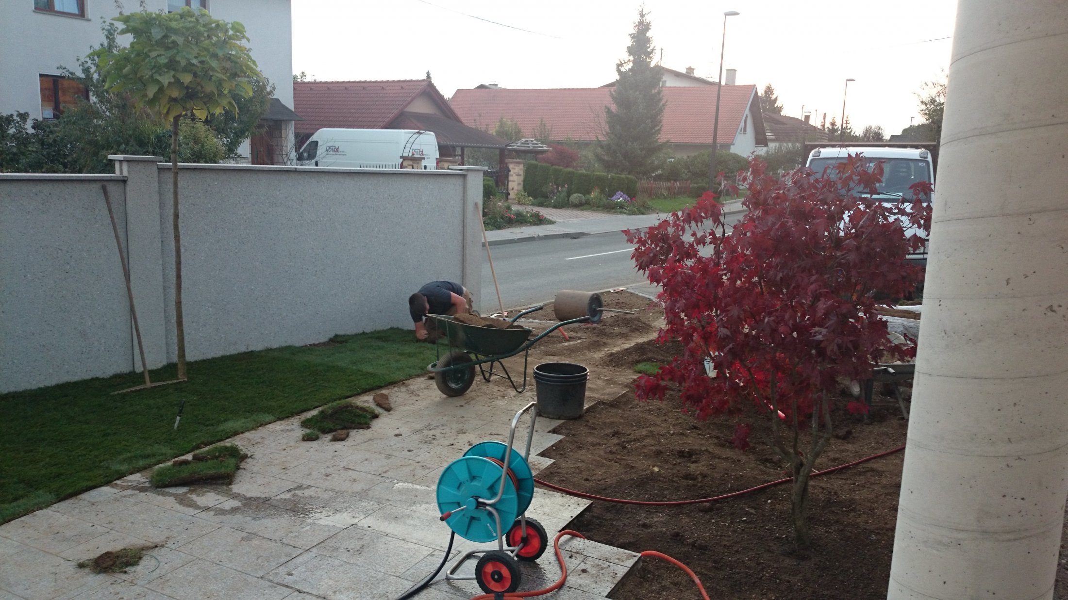 Polaganje travne ruše